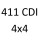 411 CDI 4x4 OM 611 981 109 к.с. 2000-2006
