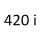 420 i B48 B20 A 163 к.с. 2016-