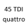45 TDI quattro DCPE 231 к.с. 2018-