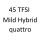 45 TFSI Mild Hybrid quattro DKNA 245 к.с. 2018-