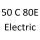 50C80E Electric ELETTRICO 109 к.с. 2011-2014