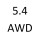 5.4 All wheel Drive 99R 305 к.с. 1997-2002