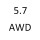5.7 AWD EZH EZB 340 к.с. 2005-2010