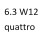 6.3 W12 quattro CTNA CEJA 500 к.с. 2011-2018