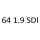 64 1.9 SDI AGD 64 к.с. 1996-1999