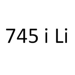 745 i Li N65 B44 A 333 к.с. 2001-2005 