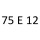 75 E 12 75 E 12 P 8040 25X 4000 116 к.с. 1991-2015