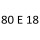 80 E 18 tector F4AE3481B 177 к.с. 2006-2015