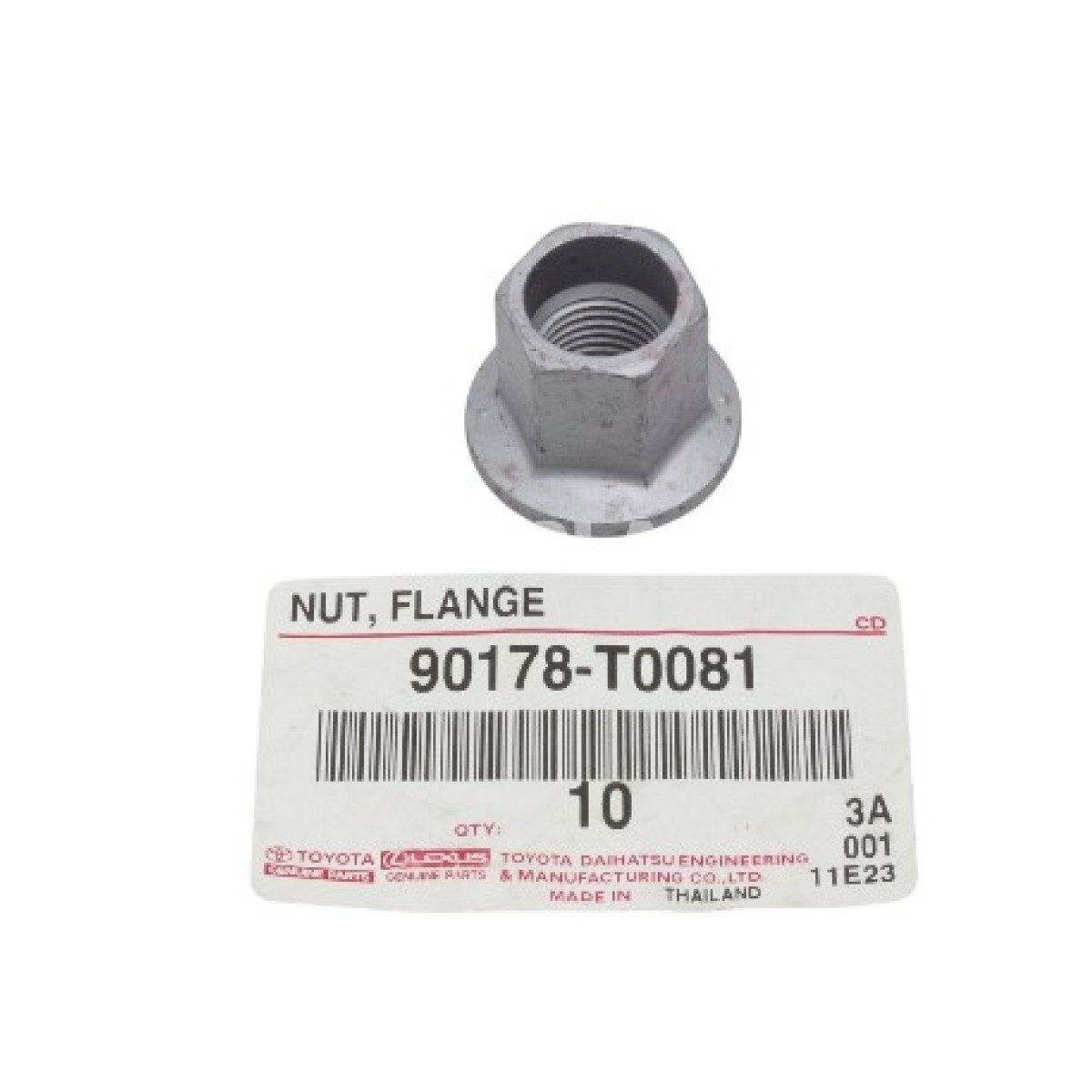Гайка 90178T0081 90178-T0081 регулиращ болт Toyota