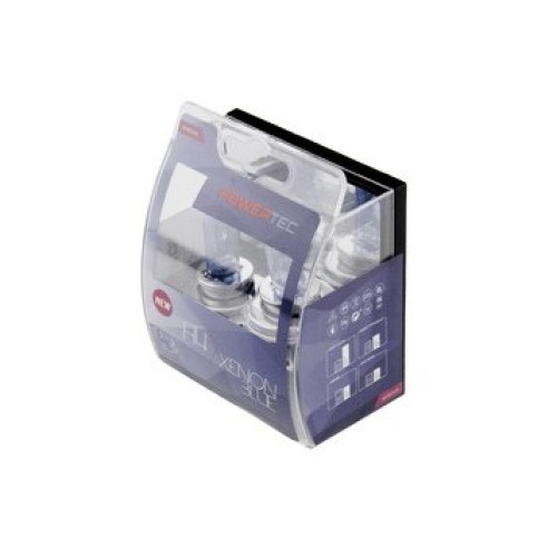 Крушка H4 PTZXB4-DUO Xenon Blue комплект 2 броя