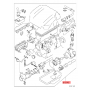 Комплект гарнитури ME993451 ME993452 Mitsubishi Pajero 4M41