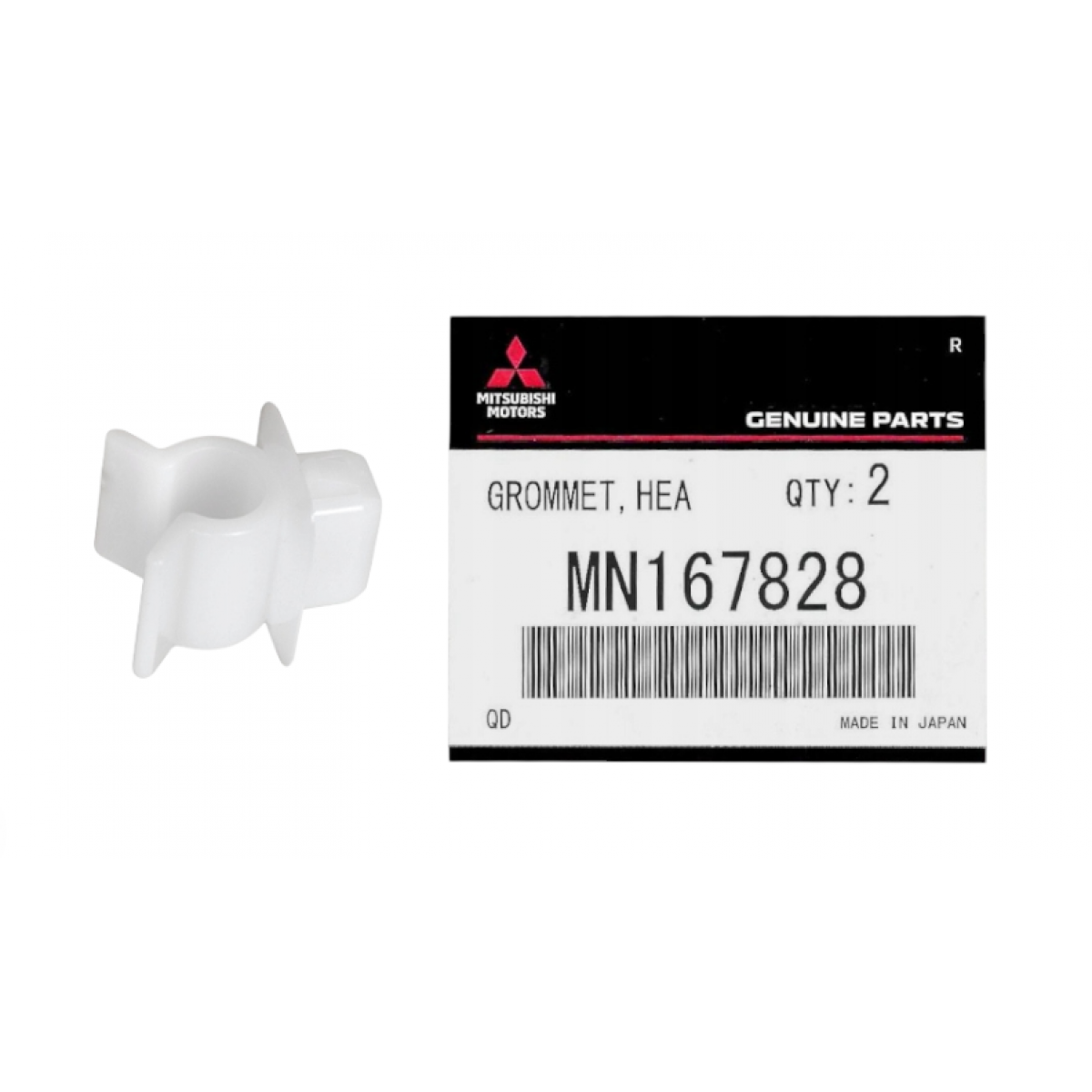 Щипка MN167828 клипс фар Mitsubishi Lancer Outlander