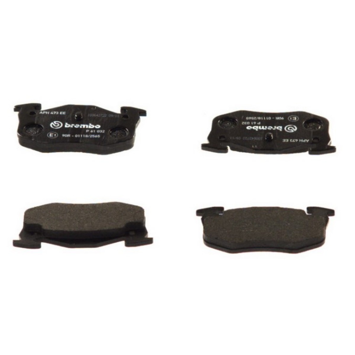Задни накладки P 61 032 Peugeot Renault Citroen