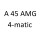 A 45 AMG 4 matic M 133 980 360 к.с. 2013-2018