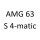 AMG 63 4 S matic 292 375 M 157 982 585 к.с. 2015-2019