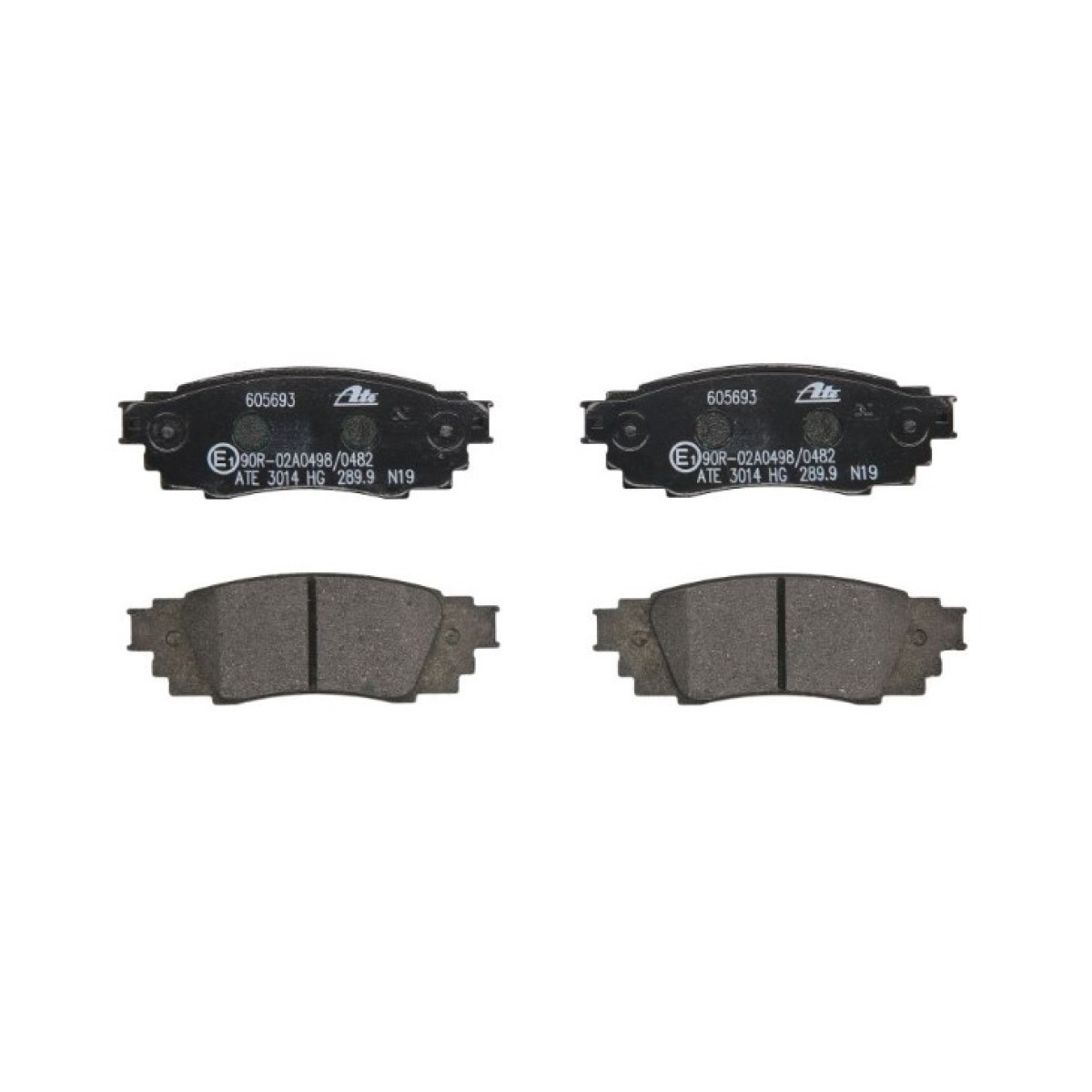 Задни накладки 13046056932 Lexus Toyota