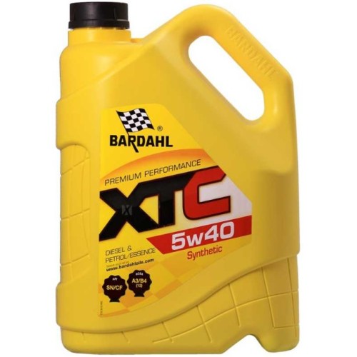 Двигателно масло Bardahl XTC 5W40 5L