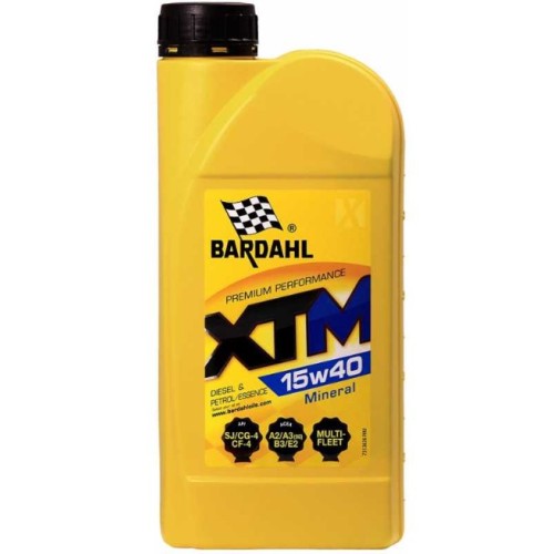 Двигателно масло Bardahl XTM 15W40 MULTIFLEET 1L