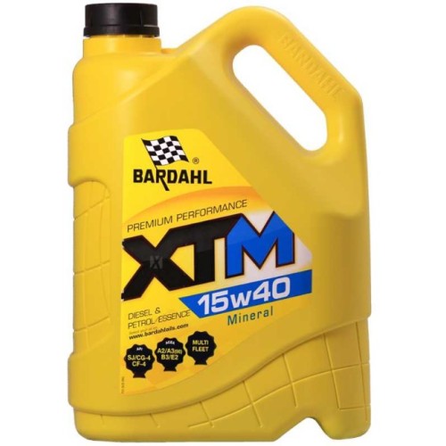Двигателно масло Bardahl XTM 15W40 MULTIFLEET 5L