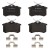 Задни накладки 0 986 494 597 Nissan Seat Skoda Vw