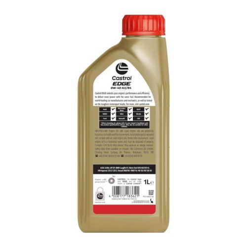 Двигателно масло Castrol Edge 0W40 A3 B4 1L