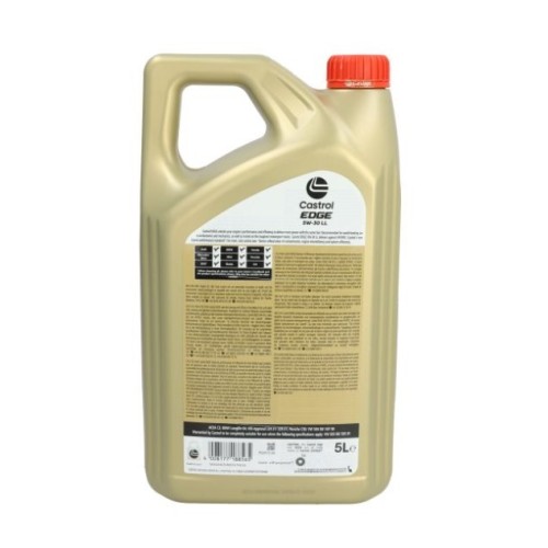 Двигателно масло Castrol Edge 5W30 LL 5L