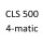 CLS 500 4 matic 218 391 M 278 922 408 к.с. 2011-2017