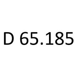 D 65 185 ISBe5 185 ISBe4 185 185 к.с. 2006-