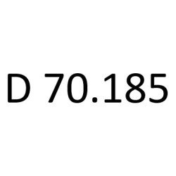 D 70 185 ISBe5 185 ISBe4 185 185 к.с. 2006-