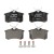 Задни накладки LP0571 Seat Skoda Audi Vw