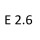 E 2.6 M 103 942 166 к.с. 1986-1989