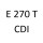 E 270 T CDI 211 216 OM 647 961 163 к.с. 2003-2009