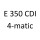 E 350 CDI 4 matic 212 289 OM 642 856 231 к.с. 2009-2011