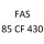 FAS 85 CF 430 XF 315 M 428 к.с. 1998-2000