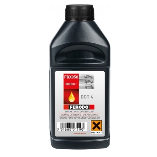 Спирачна течност Ferodo 0.5L DOT 4 FBX050A