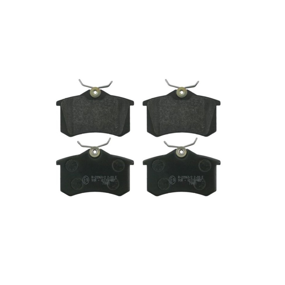 Задни накладки 16146 Peugeot Seat Citroen