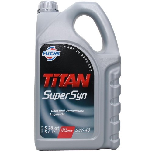 Двигателно масло FUCHS TITAN SUPERSYN 5W40 5L