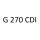 G 270 CDI OM 612 966 156 к.с. 2003-