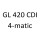 GL 420 CDI 4 matic 164 828 OM 629 912 306 к.с. 2006-2009