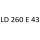 LD 260 E 43 Y PS LD 260 E 43 FP F3AE0681D 430 к.с. 1993-2002