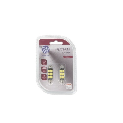 Крушки C5W M-tec Platinum TULB816W