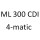 ML 300 CDI 4-matic 164.120 OM 642.940 190 к.с. 2009-2011
