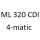 ML 320 CDI 4-matic 164.122 OM 642.940 224 к.с. 2005-2009