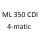 ML 350 CDI 4-matic 164.122 OM 642.940 224 к.с. 2009-2011