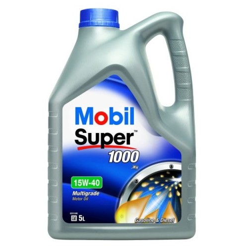 Двигателно масло Mobil SUPER 1000 X1 15W40 5L