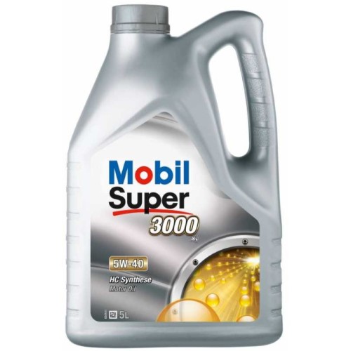 Двигателно масло Mobil SUPER 3000 X1 5W40 5L
