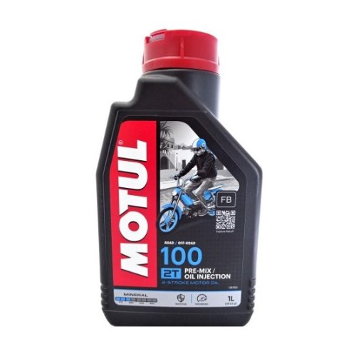 Двутактово масло Motul 100 2T Mineral 1L