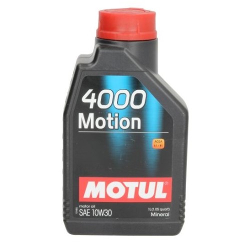 Двигателно масло Motul 4000 MOTION 10W30 1L