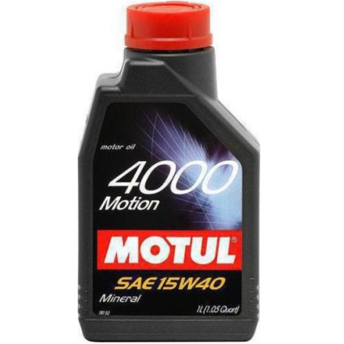 Двигателно масло Motul 4000 MOTION 15W40 1L
