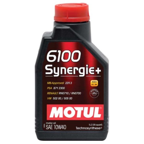 Двигателно масло Motul 6100 SYNERGIE+ 10W40 1L